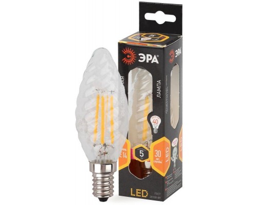Лампа светодиодная F-LED BTW-5w-827-E14 ЭРА Б0027935