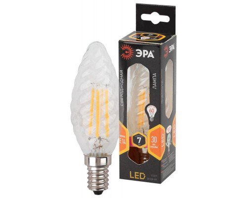 Лампа светодиодная F-LED BTW-7w-827-E14 ЭРА Б0027960