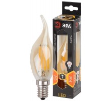 Лампа светодиодная F-LED BXS-7w-827-E14 gold ЭРА Б0027965