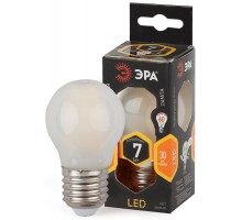 Лампа светодиодная F-LED P45-7w-827-E27 frozed ЭРА Б0027958