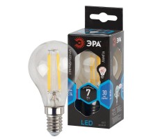 Лампа светодиодная F-LED P45-7w-840-E14 ЭРА Б0027947