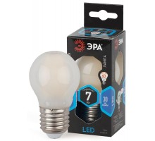 Лампа светодиодная F-LED P45-7w-840-E27 frozed ЭРА Б0027959