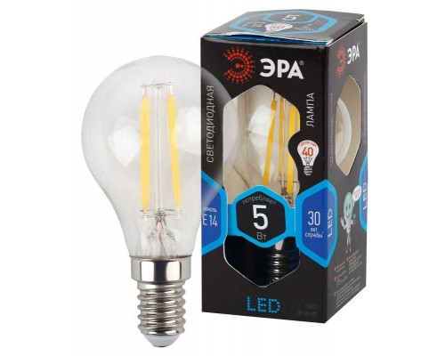 Лампа светодиодная F-LED Р45-5w-840-E14 ЭРА Б0019007