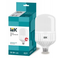 Лампа светодиодная HP 30Вт 230В 4000К E27 ИЭК LLE-HP-30-230-40-E27