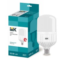 Лампа светодиодная HP 50Вт 230В 4000К E27 ИЭК LLE-HP-50-230-40-E27