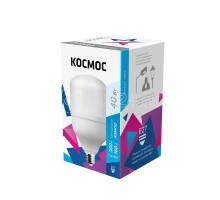 Лампа светодиодная HВтLED 40Вт 220В E27 4500К Космос LksmHWLED40WE2745
