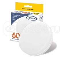 Лампа светодиодная ILED-SMD2835-6-540-230-2.7-GX53 GX53 6Вт 230В 2700К тепл. бел. 540лм IONICH 1129