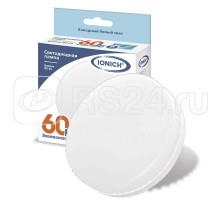 Лампа светодиодная ILED-SMD2835-6-540-230-6.5-GX53 GX53 6Вт 230В 6500К холод. бел. 540лм IONICH 1131