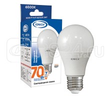 Лампа светодиодная ILED-SMD2835-A55-7-630-230-6.5-E27 A55 7Вт E27 6500К холод. бел. IONICH 1621