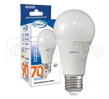 Лампа светодиодная ILED-SMD2835-A60-11-990-220-6.5-E27 IONICH 1559