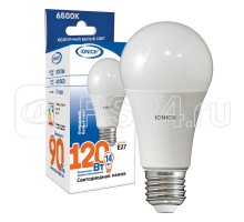 Лампа светодиодная ILED-SMD2835-A60-14-1100-230-6.5-E27 A60 14Вт E27 6500К холод. бел. IONICH 1624