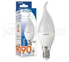 Лампа светодиодная ILED-SMD2835-CW37-10-900-220-6.5-E14 IONICH 1554