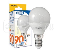 Лампа светодиодная ILED-SMD2835-P45-10-900-220-4-E14 IONICH 1556