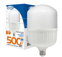 Лампа светодиодная ILED-SMD2835-Т125-50-4500-220-6.5-E27 IONICH 1508