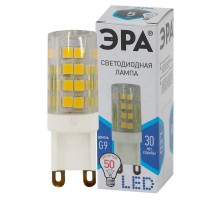 Лампа светодиодная JCD-5w-220V-corn ceramics-840-G9 400лм ЭРА Б0027864