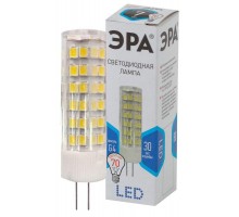 Лампа светодиодная JC-7w-220V-corn ceramics-840-G4 560лм ЭРА Б0027860
