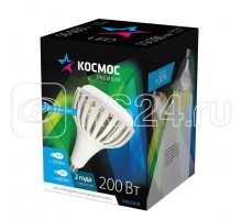 Лампа светодиодная KOSMOS premium HWLED 200Вт 6500К E40 220В Космос KHWLED200WE4065