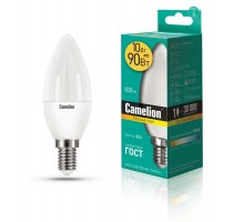 Лампа светодиодная LED10-C35/830/E14 10Вт 220В Camelion 13559
