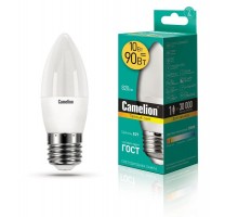 Лампа светодиодная LED10-C35/830/E27 10Вт 220В Camelion 13560