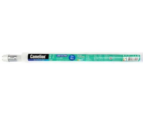 Лампа светодиодная LED10-T8-60/865/G13 10Вт 220В Camelion 13590