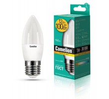 Лампа светодиодная LED12-C35/830/E27 12Вт 220В Camelion 13688