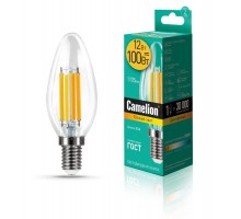 Лампа светодиодная LED12-C35-FL/830/E14 12Вт 220В Camelion 13708