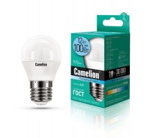 Лампа светодиодная LED12-G45/845/E27 12Вт 220В Camelion 13696