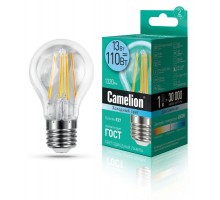 Лампа светодиодная LED13-A60-FL/845/E27 12Вт 220В Camelion 13717