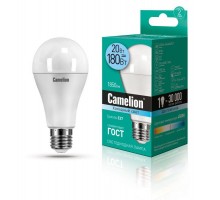 Лампа светодиодная LED20-A65/845/E27 20Вт 220В Camelion 13165