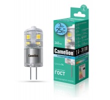 Лампа светодиодная LED3-G4-JD-NF/845/G4 3Вт 220В Camelion 13863