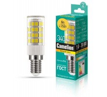 Лампа светодиодная LED4-Т26/830/E14 4Вт 220В Camelion 13155