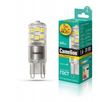Лампа светодиодная LED5-G9-NF/830/G9 5Вт 220В Camelion 13704