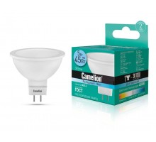 Лампа светодиодная LED5-S108/845/GU5.3 5Вт 4500К бел. GU5.3 385лм 220-240В Camelion 12042