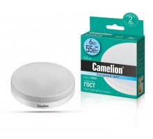 Лампа светодиодная LED6-GX53/845/GX53 6Вт 220В Camelion 13543