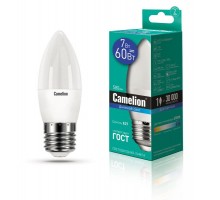 Лампа светодиодная LED7-C35/865/E27 7Вт 220В Camelion 12649
