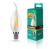 Лампа светодиодная LED7-CW35-FL/830/E14 7Вт 220В Camelion 13454