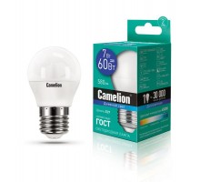 Лампа светодиодная LED7-G45/865/E27 7Вт 220В Camelion 12647