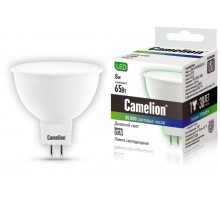 Лампа светодиодная LED8-S108/865/GU5.3 8Вт 220В Camelion 12873