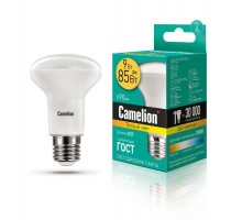 Лампа светодиодная LED9-R63/830/E27 9Вт 220В Camelion 13476