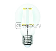 Лампа светодиодная LED-A60-10W/NW/E27/CL грушевидная PLS02WH форма A прозр. Sky бел. 4000К упак. картон Uniel UL-00002626