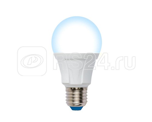Лампа светодиодная LED-A60 12W/6500K/E27/FR/DIM PLP01WH Яркая диммир. мат. картон Uniel UL-00004288