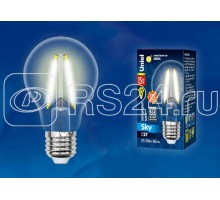 Лампа светодиодная LED-A60-15W/3000K/E27/CL PLS02WH Sky прозр. картон Uniel UL-00005849