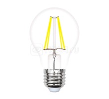 Лампа светодиодная LED-A60-7W/WW/E27/CL/MB грушевидная GLM10TR форма А прозр. Multibright свет теплый бел. 3000К 100-50-10 упак. картон Uniel UL-00002366