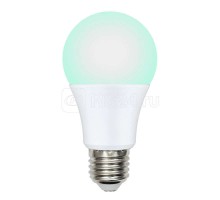 Лампа светодиодная LED-A60-9W/SCBG/E27/FR/DIM IP65 PLO65WH для бройлеров диммир. Uniel UL-00003190