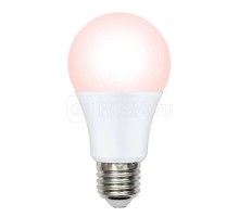 Лампа светодиодная LED-A60-9W/SCEP/E27/FR/DIM IP65 PLO65WH для яйценоскости диммир. Uniel UL-00003189