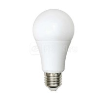 Лампа светодиодная LED-A60-9W/WW+NW/E27/FR грушевидная PLB01WH форма А мат. Bicolor свет теплый бел. упак. картон Uniel UL-00001569