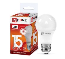 Лампа светодиодная LED-A60-VC 15Вт 230В E27 6500К 1350лм IN HOME 4690612020280