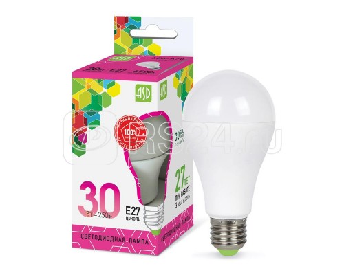 Лампа светодиодная LED-A70-std 30Вт 230В E27 6500К 2700лм ASD 4690612024677