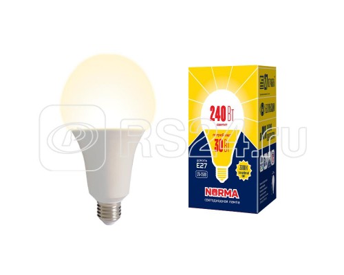 Лампа светодиодная LED-A95-30W/3000K/E27/FR/NR Norma мат. картон Volpe UL-00005604