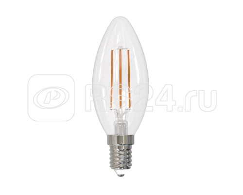 Лампа светодиодная LED-C35-9W/4000K/E14/CL PLS02WH Sky прозр. картон Uniel UL-00005161